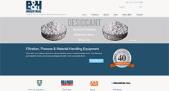 Desktop Screenshot of bhindustrial.com